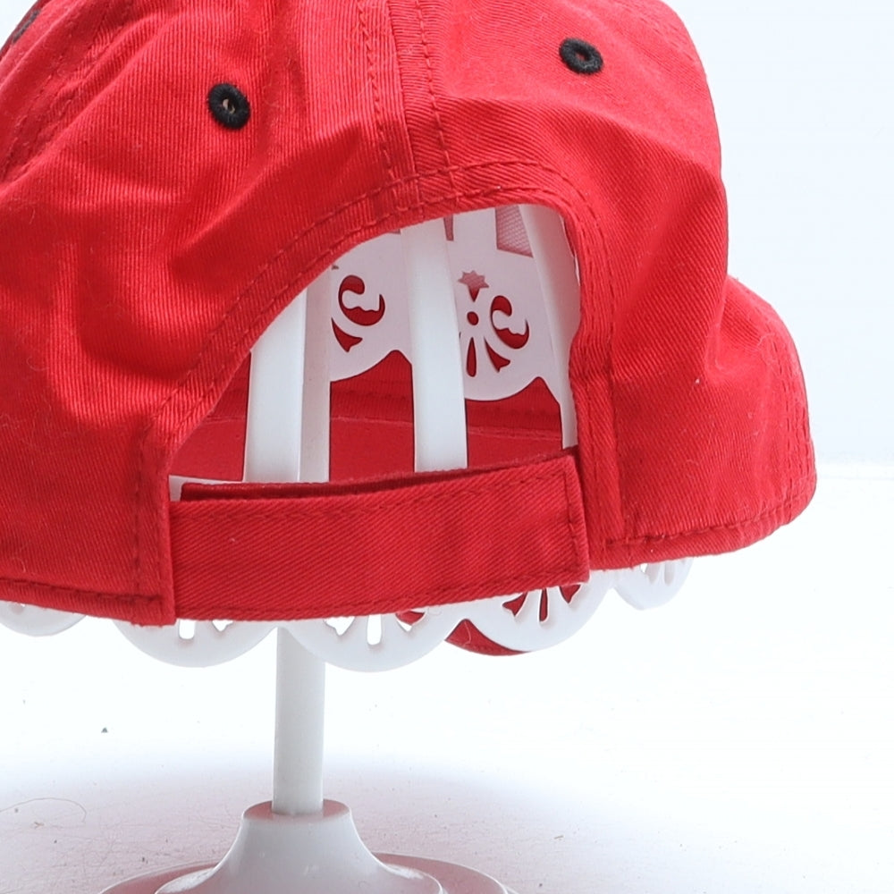 Manchester United Mens Red Cotton Baseball Cap One Size