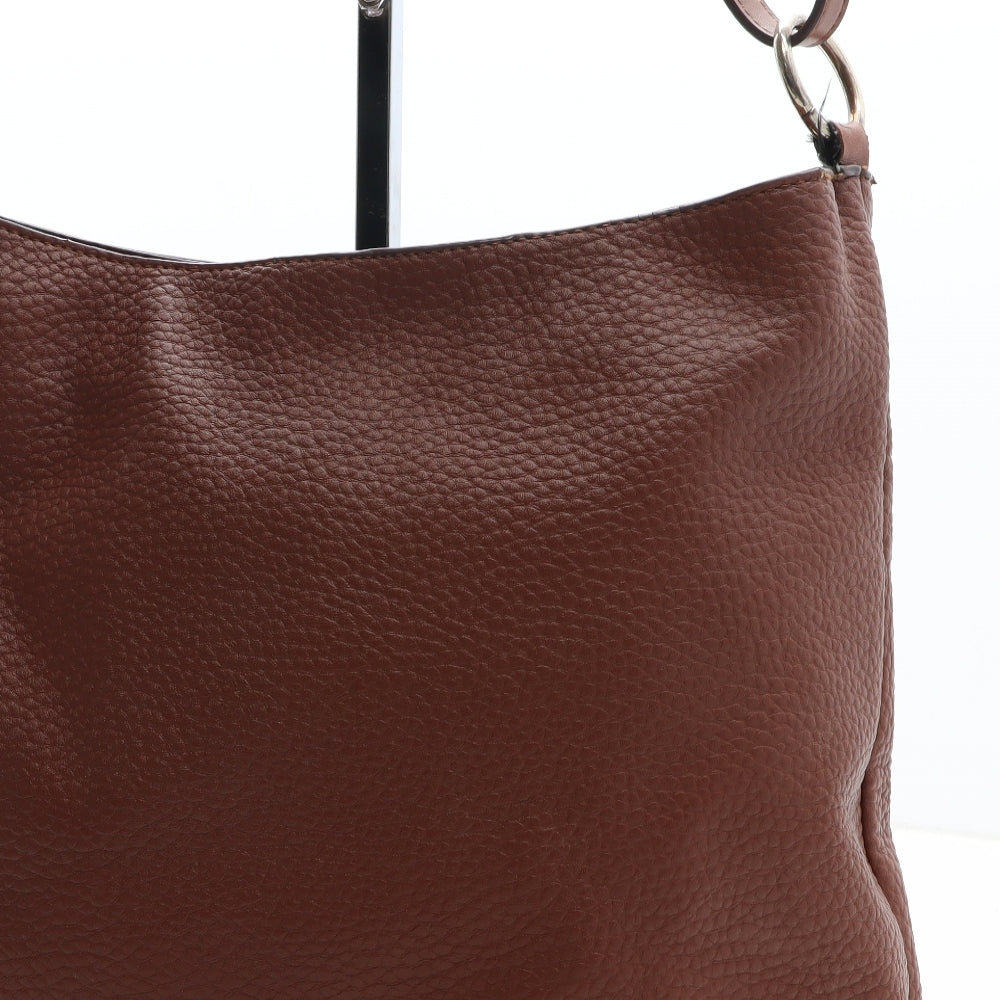 Fiorelli Womens Brown Polyethylene Shoulder Bag Size Medium