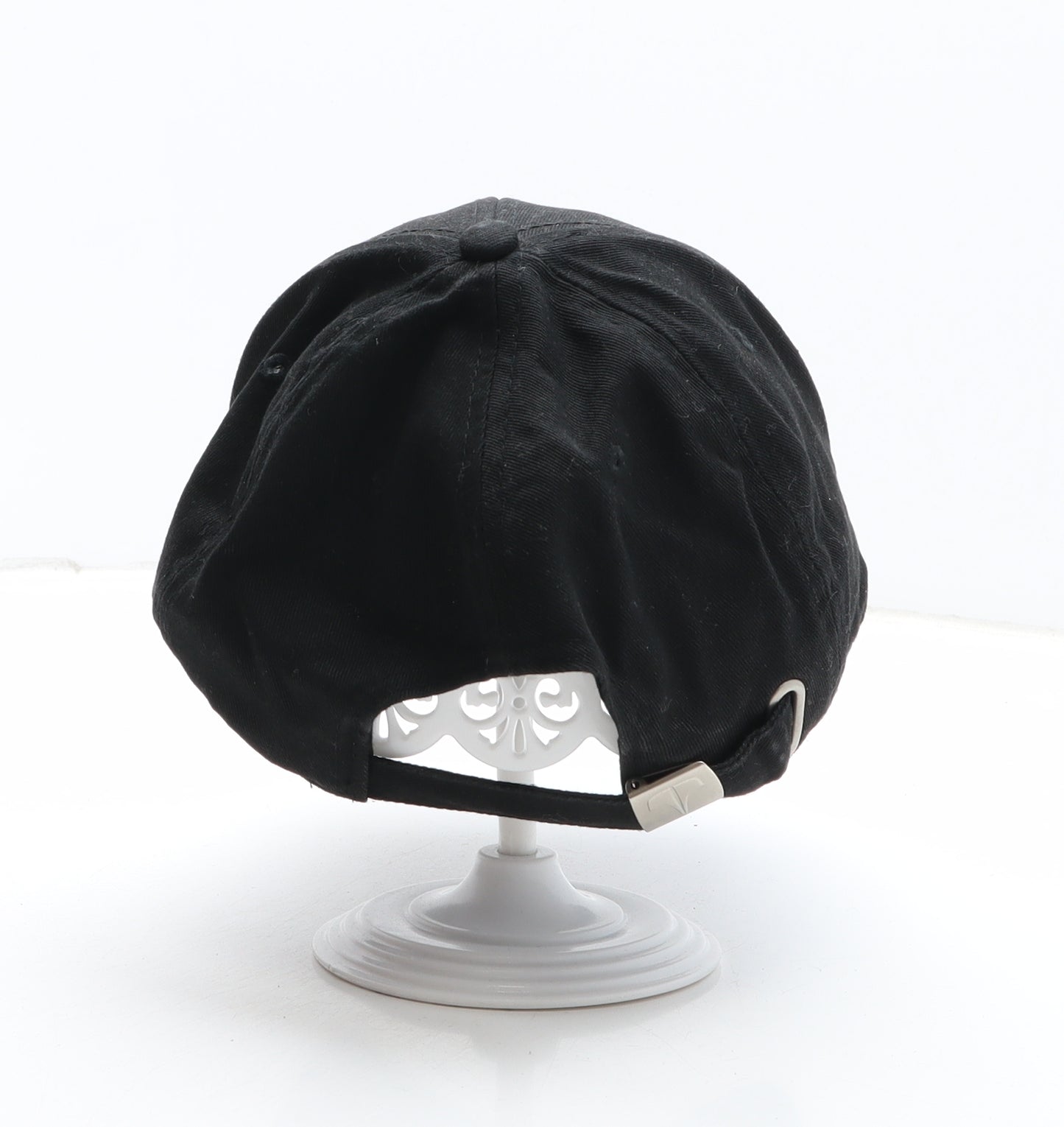 Twinzz Mens Black Cotton Baseball Cap One Size