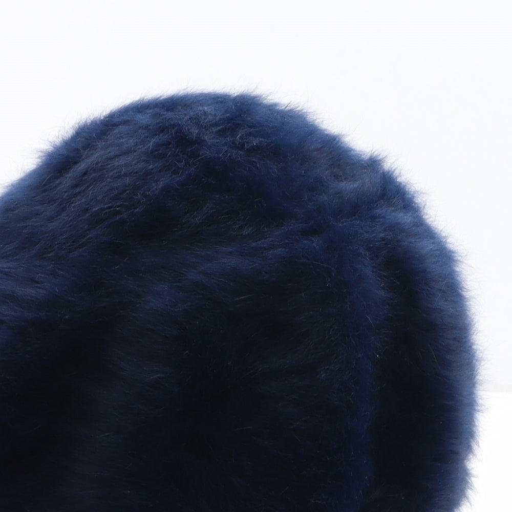 Kangol Womens Blue Polyester Beanie One Size