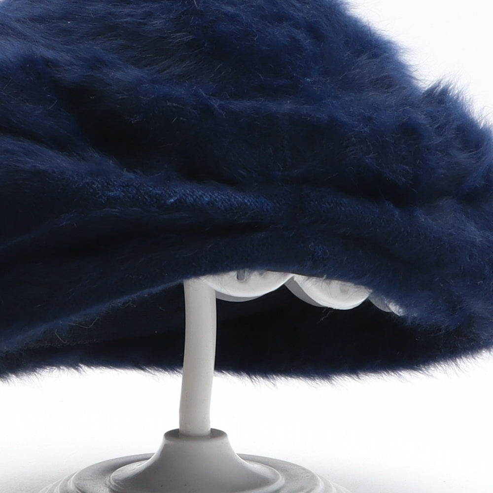 Kangol Womens Blue Polyester Beanie One Size