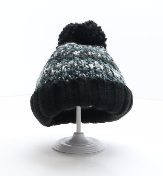 Preworn Boys Multicoloured Acrylic Bobble Hat One Size