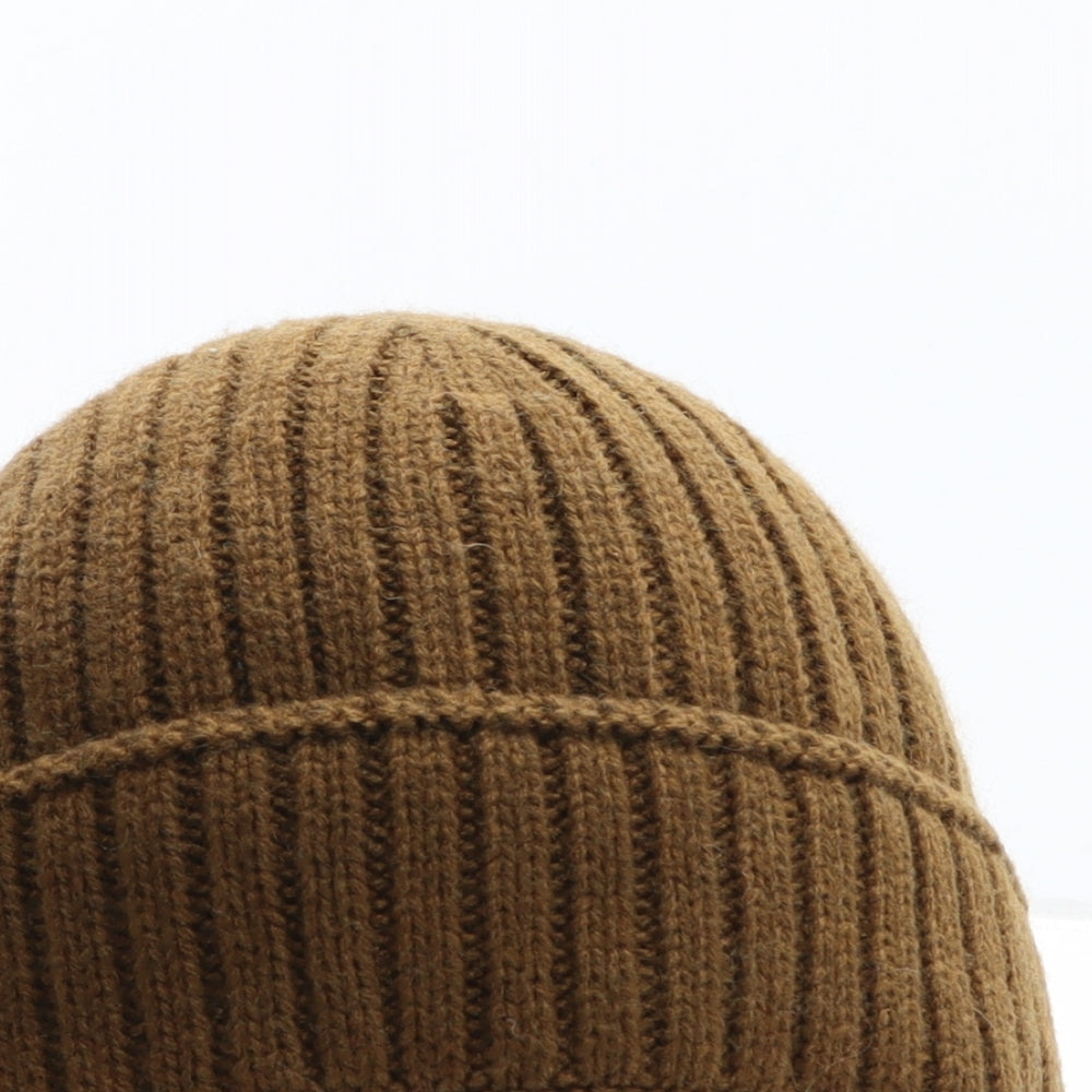 NEXT Womens Brown Acrylic Beanie One Size
