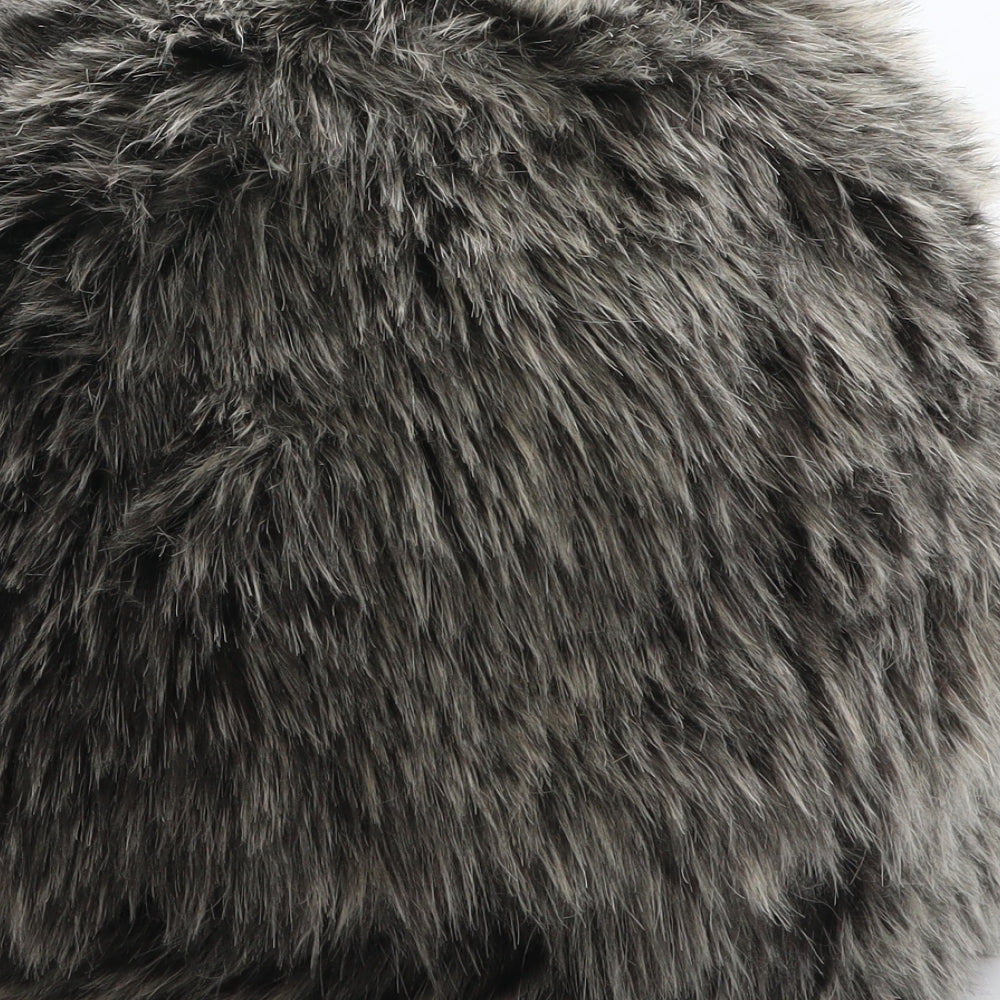 RJR.John Rocha Womens Grey Modacrylic Trapper Hat One Size