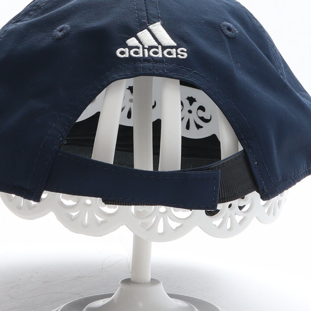 adidas Mens Blue Polyester Baseball Cap One Size