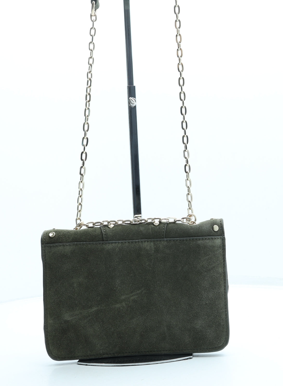 Zara Womens Green Polyester Crossbody Size Small