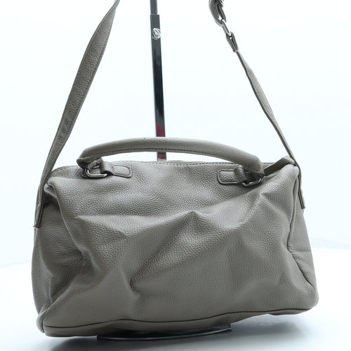 Atmosphere Womens Beige Leather Crossbody Size Small