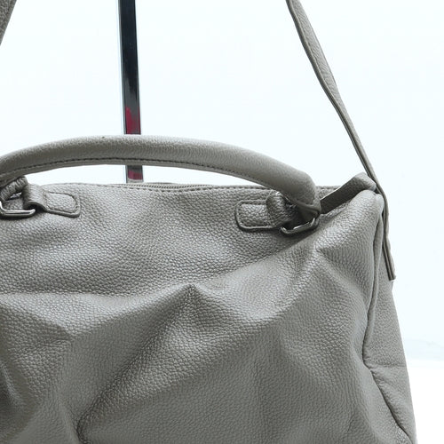 Atmosphere Womens Beige Leather Crossbody Size Small