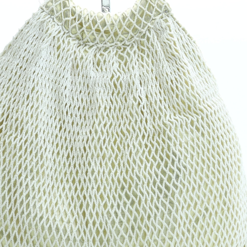 Paper Source Womens Gold Polyester Top Handle Bag Size Medium