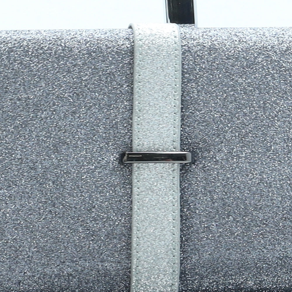 Roman Womens Grey Polyester Clutch Size Small