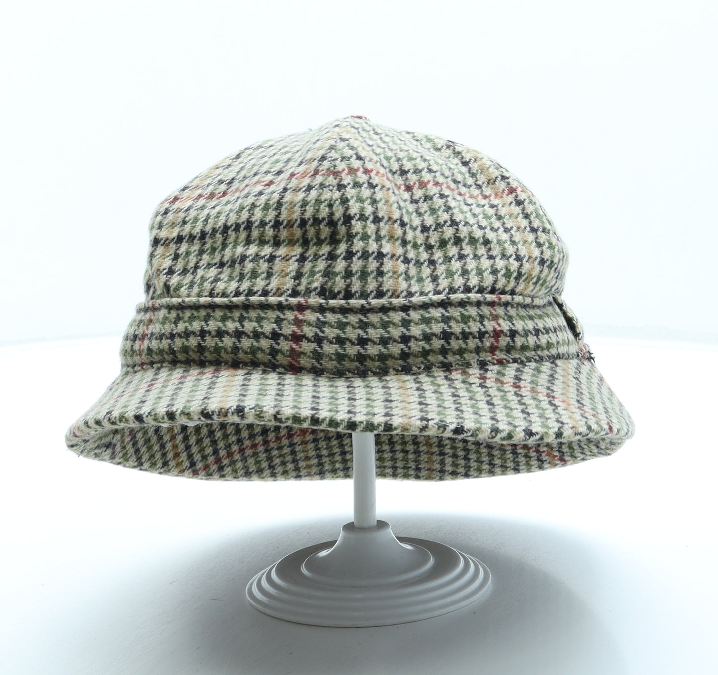 Barbour Mens Brown Geometric Polyester Trilby Size S