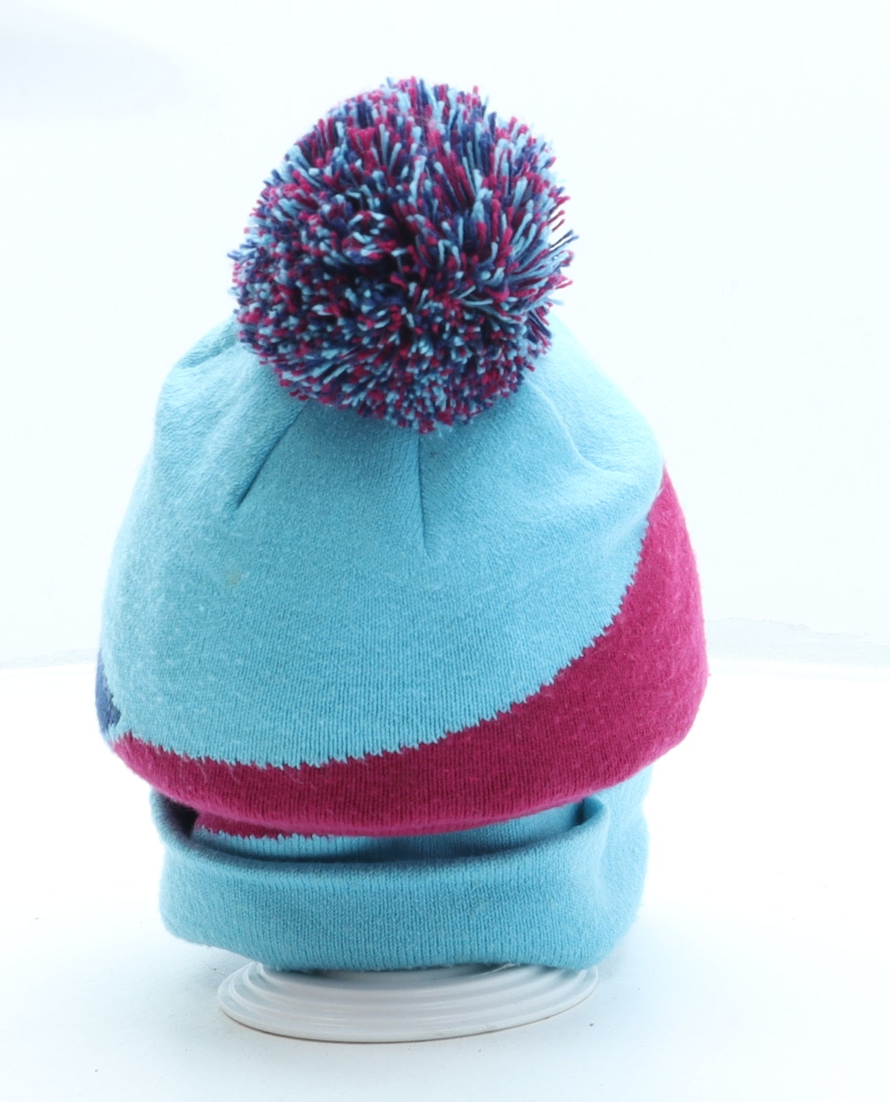 Nike Boys Blue Acrylic Bobble Hat One Size - Pom Pom