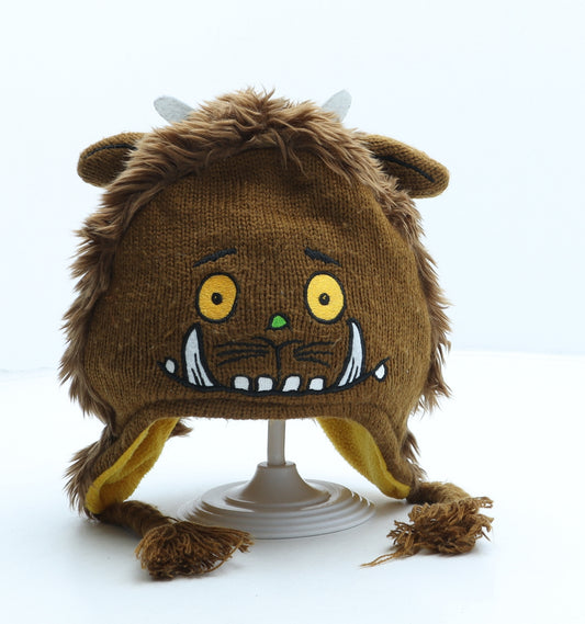 Mothercare Boys Brown Acrylic Bonnet One Size - The Gruffalo