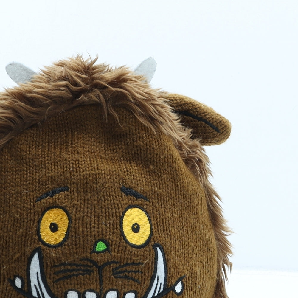 Mothercare Boys Brown Acrylic Bonnet One Size - The Gruffalo