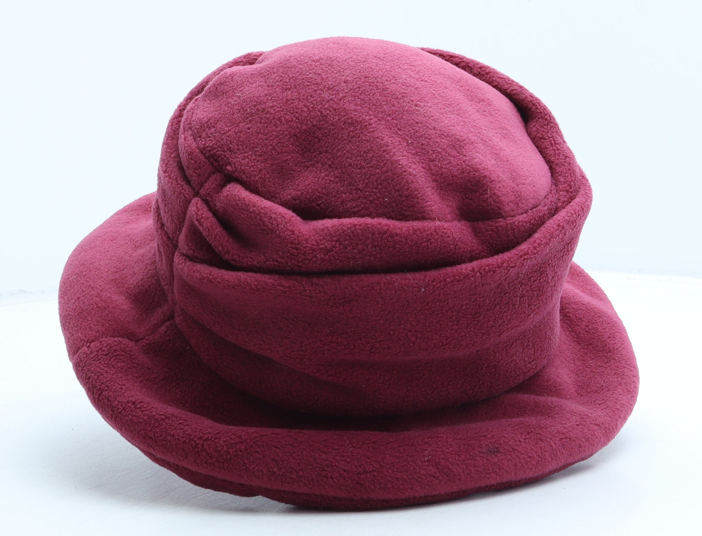 Dents Womens Purple Polyester Bucket Hat One Size