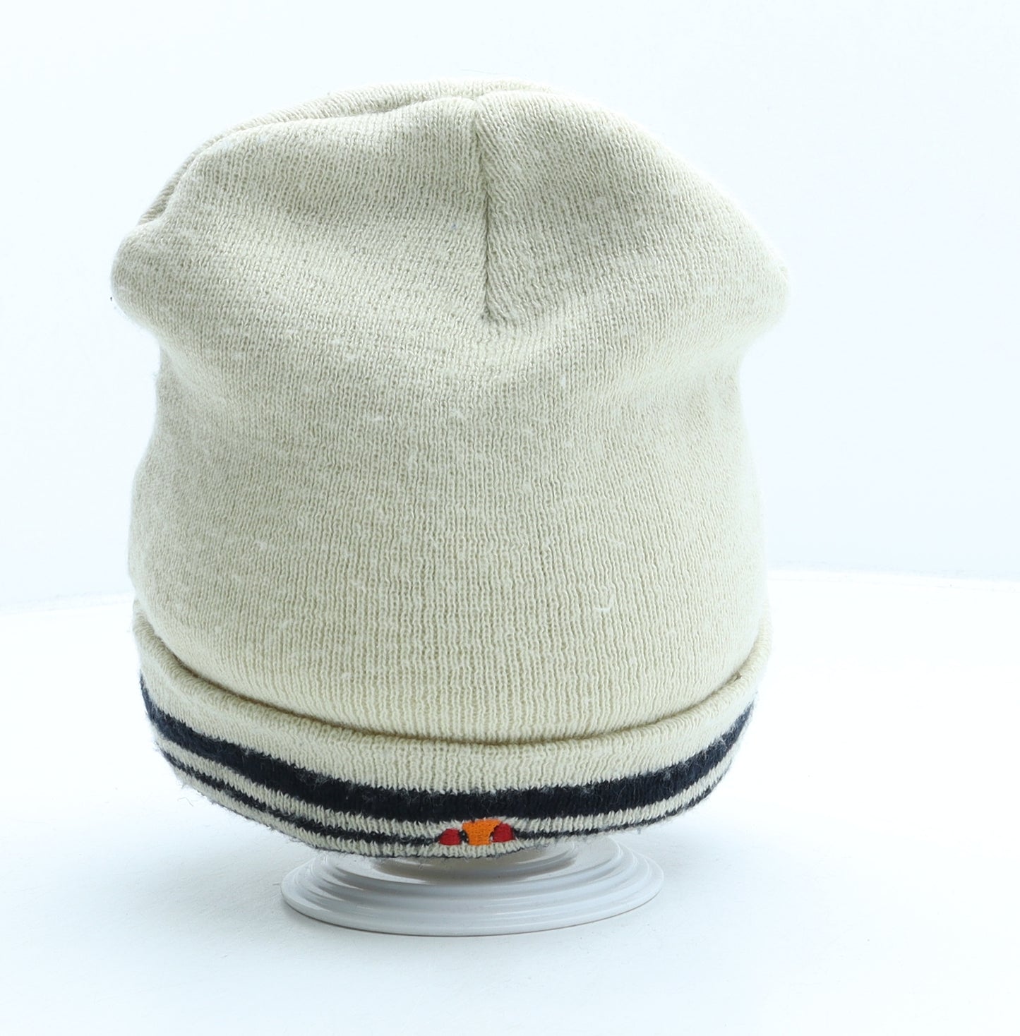 ellesse Mens Beige Acrylic Beanie One Size