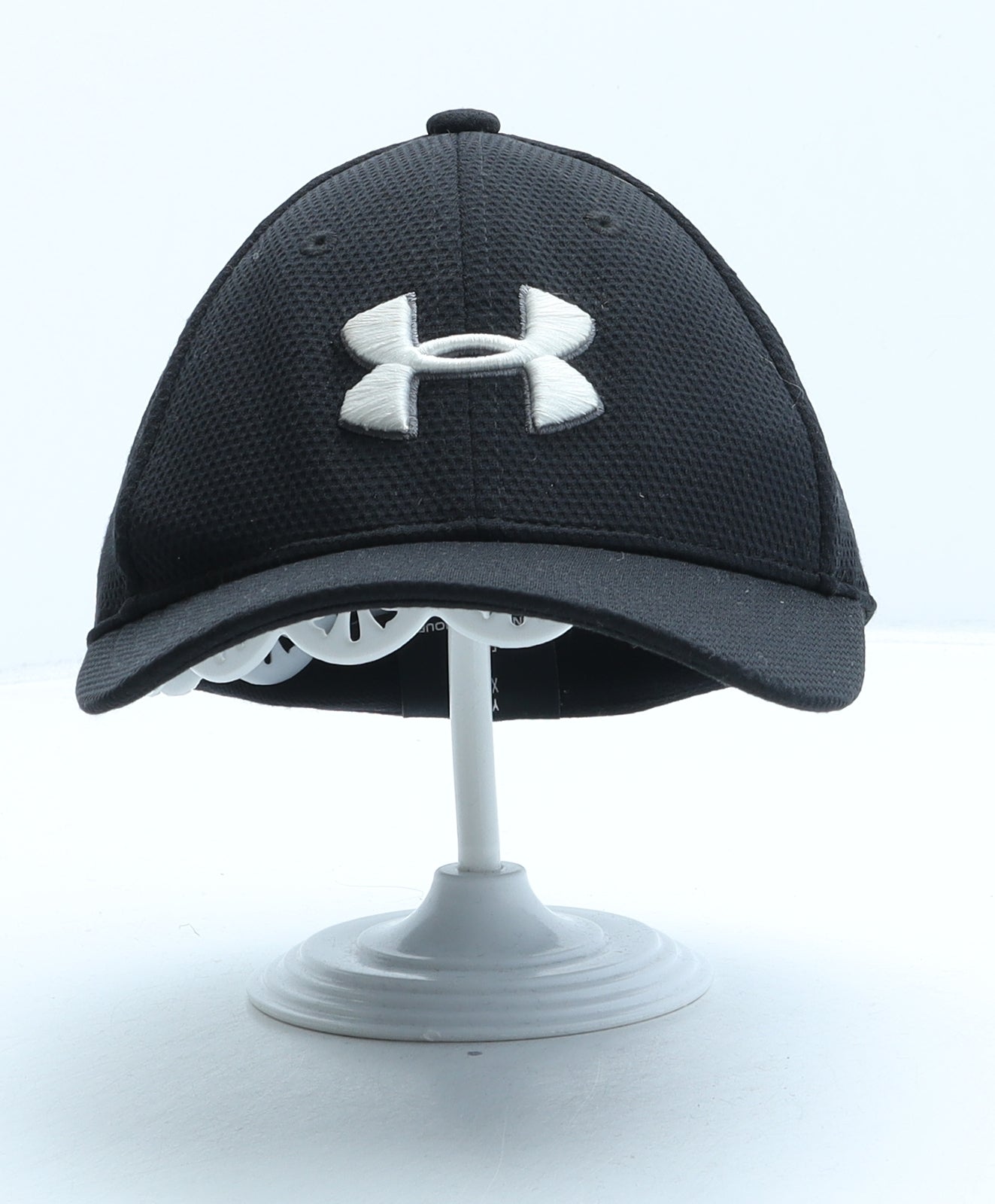 Under armour Boys Black Polyester Baseball Cap Size XS