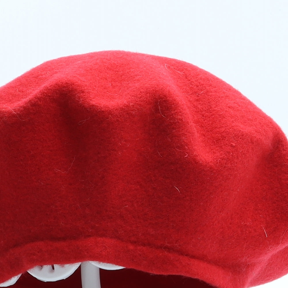 Kangol Womens Red Wool Beret One Size