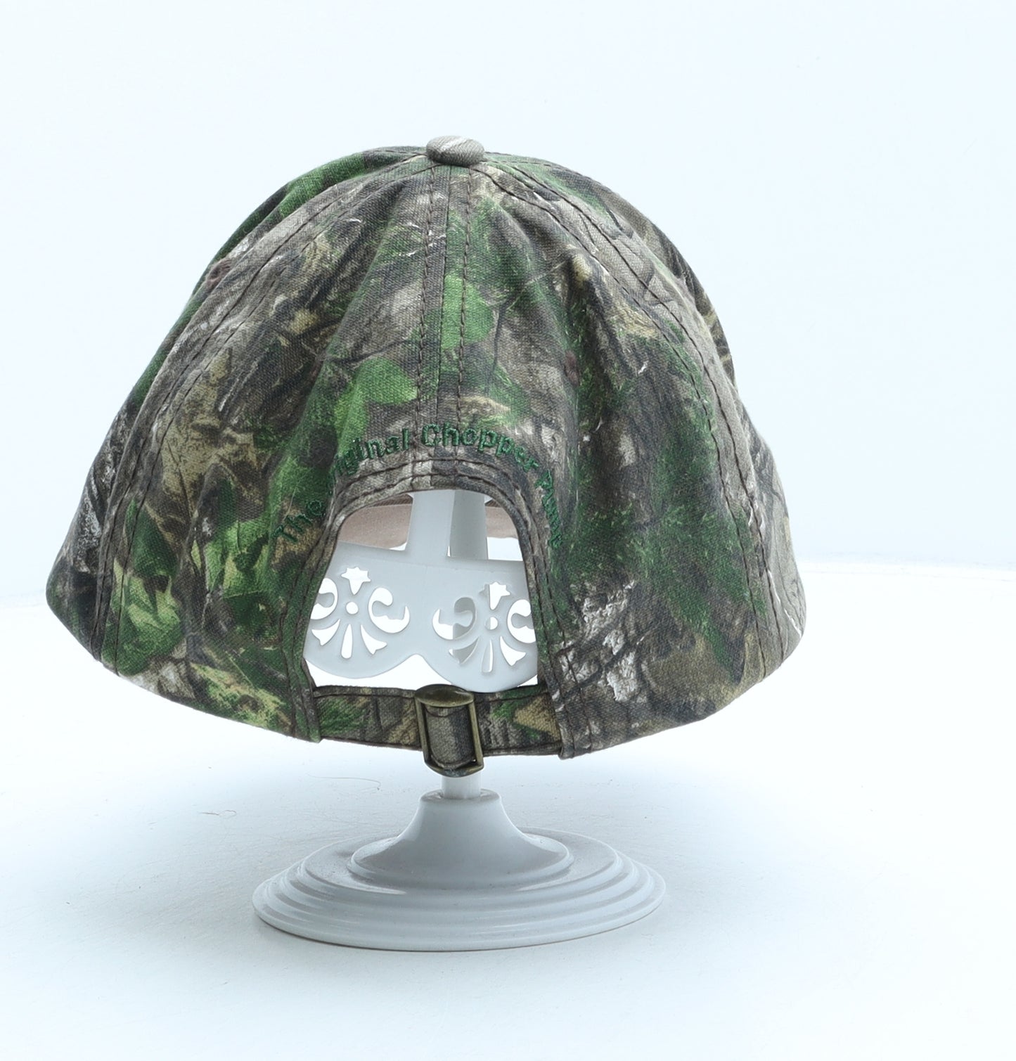Vaughan Mens Green Camouflage Cotton Baseball Cap One Size