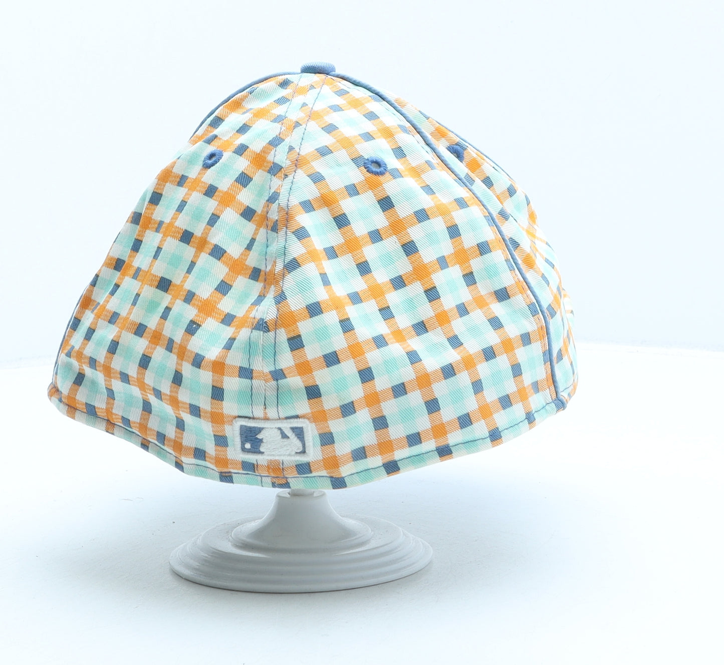 New Era Mens Multicoloured Check Cotton Snapback Size 7 3/4 - New York Yankees