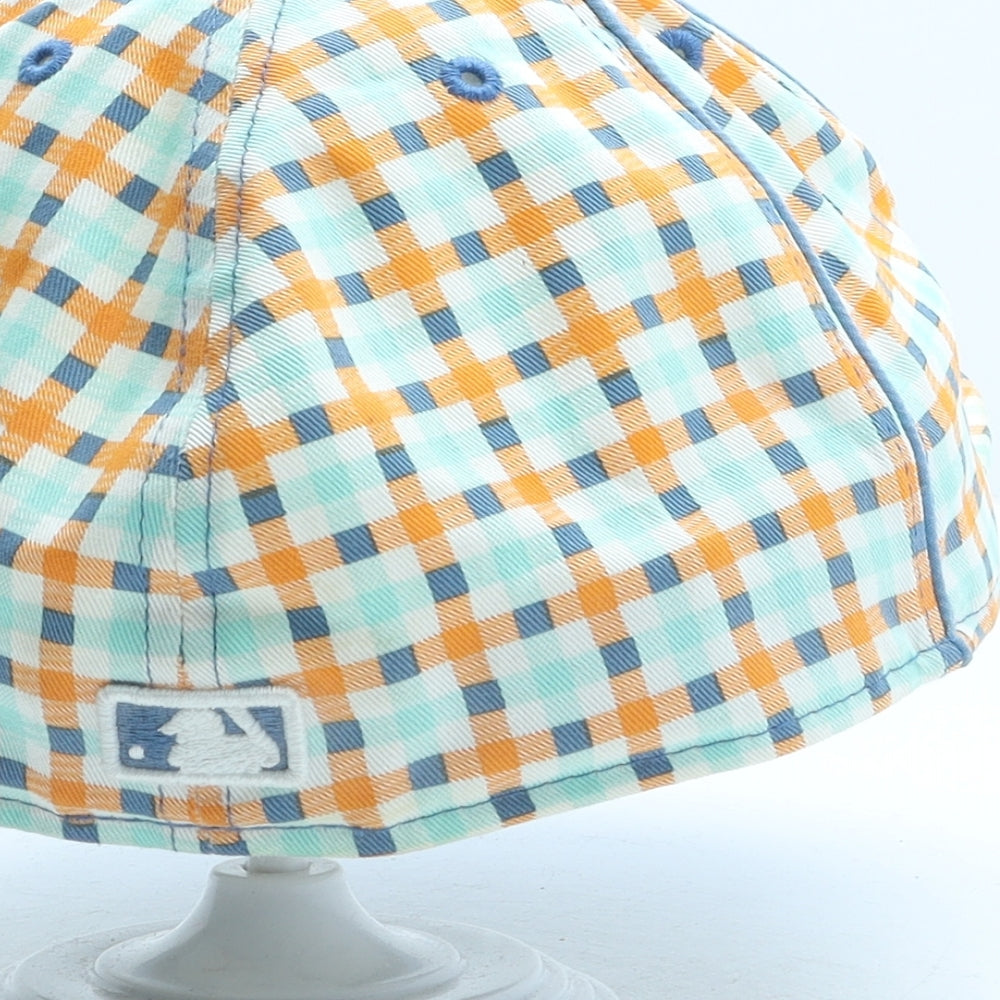 New Era Mens Multicoloured Check Cotton Snapback Size 7 3/4 - New York Yankees