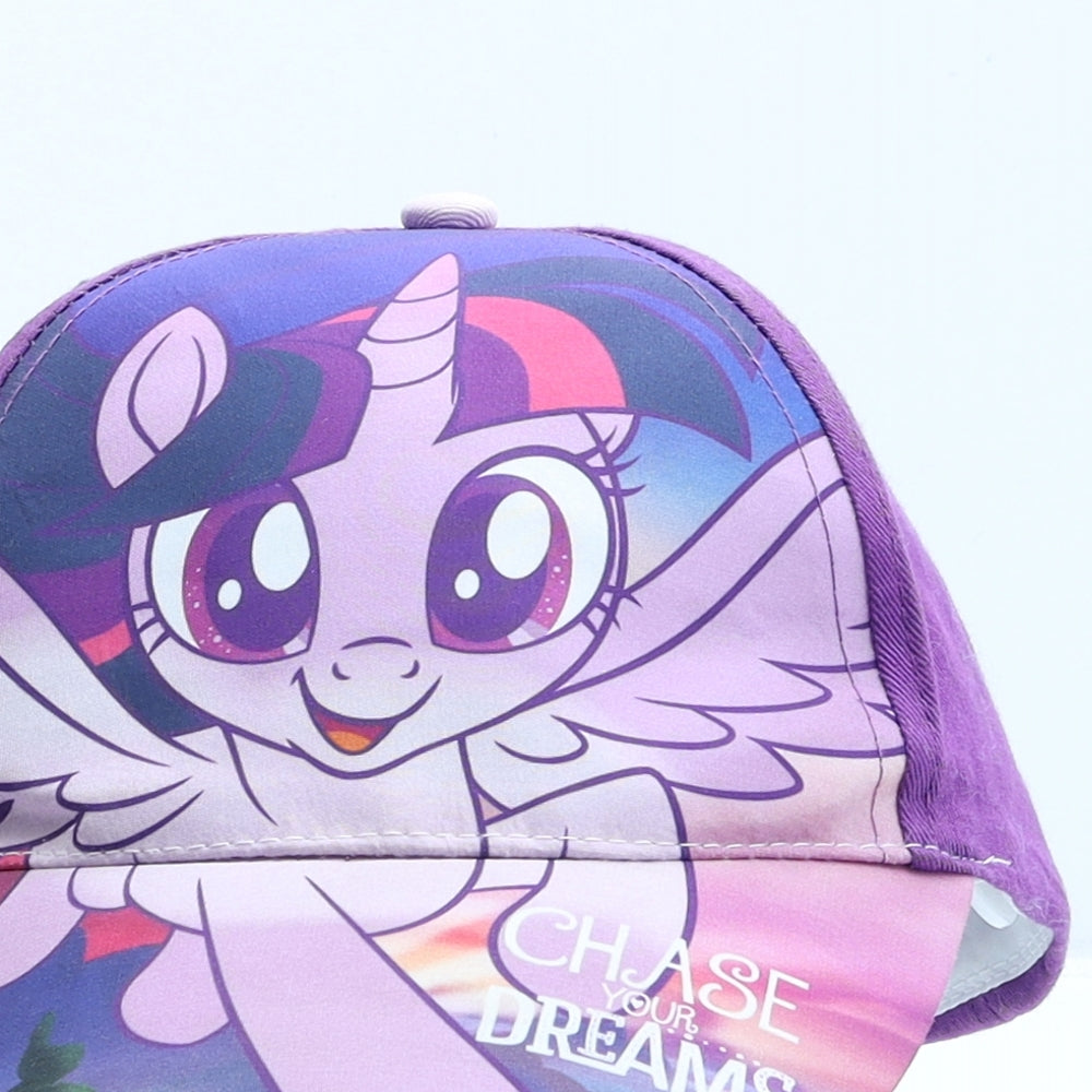 My Little Pony Girls Purple Cotton Baseball Cap One Size