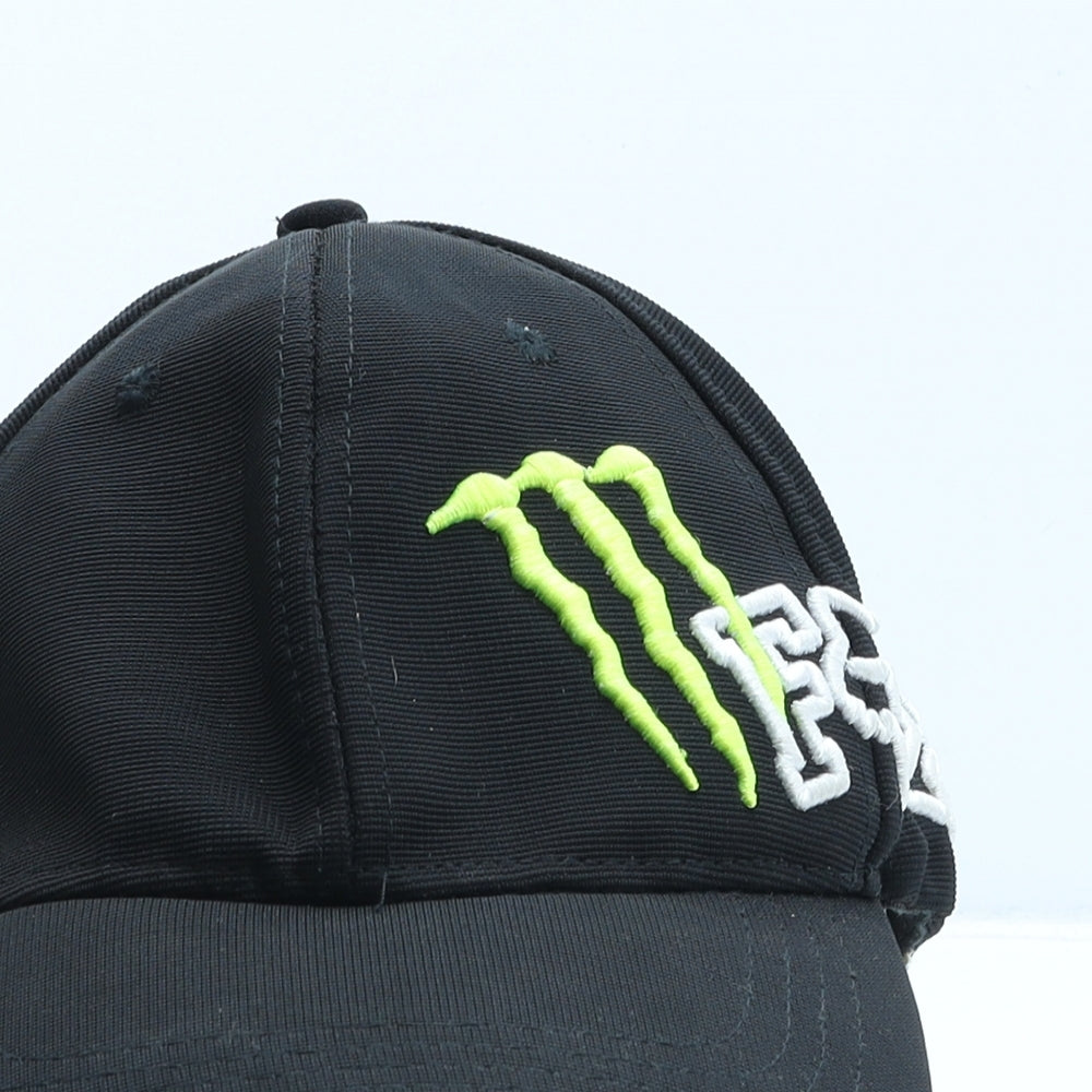 Monster Energy Mens Black Cotton Baseball Cap Size 58