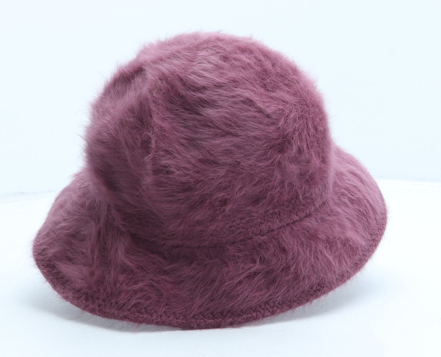 Kangol Womens Pink Angora Bucket Hat One Size