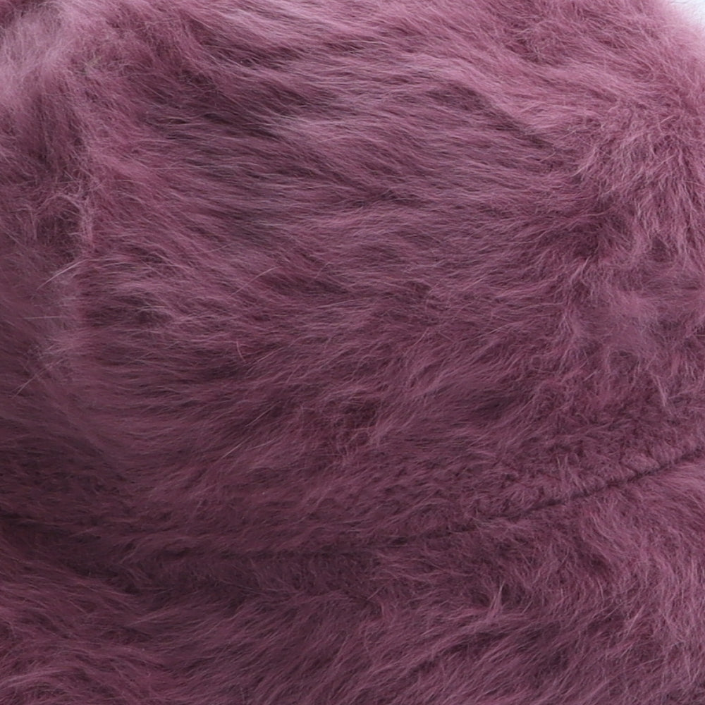 Kangol Womens Pink Angora Bucket Hat One Size