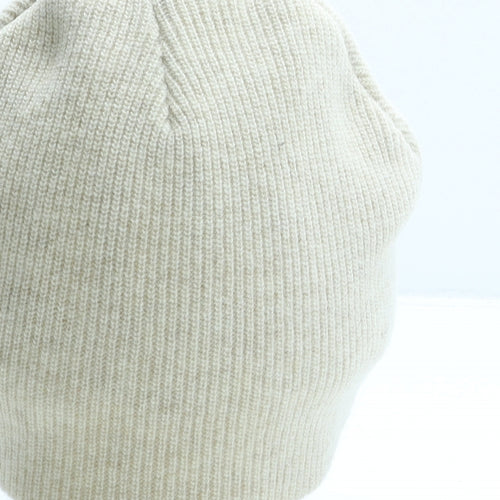Calvin Klein Womens Beige Wool Beanie One Size