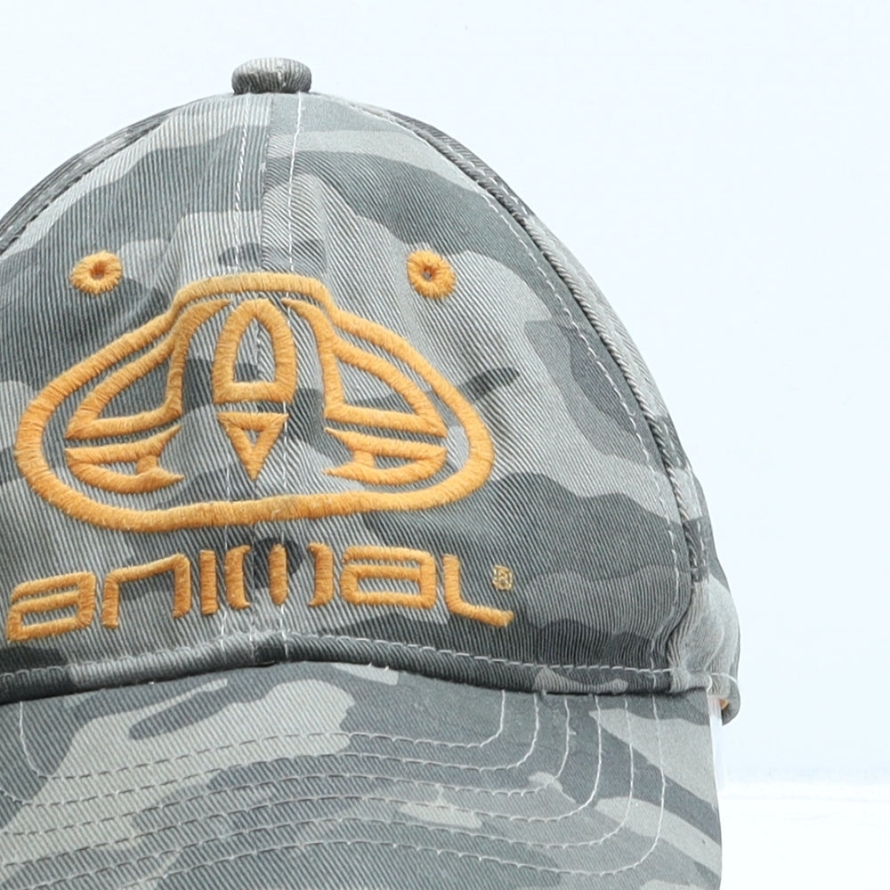 Animal Boys Green Camouflage Cotton Baseball Cap One Size