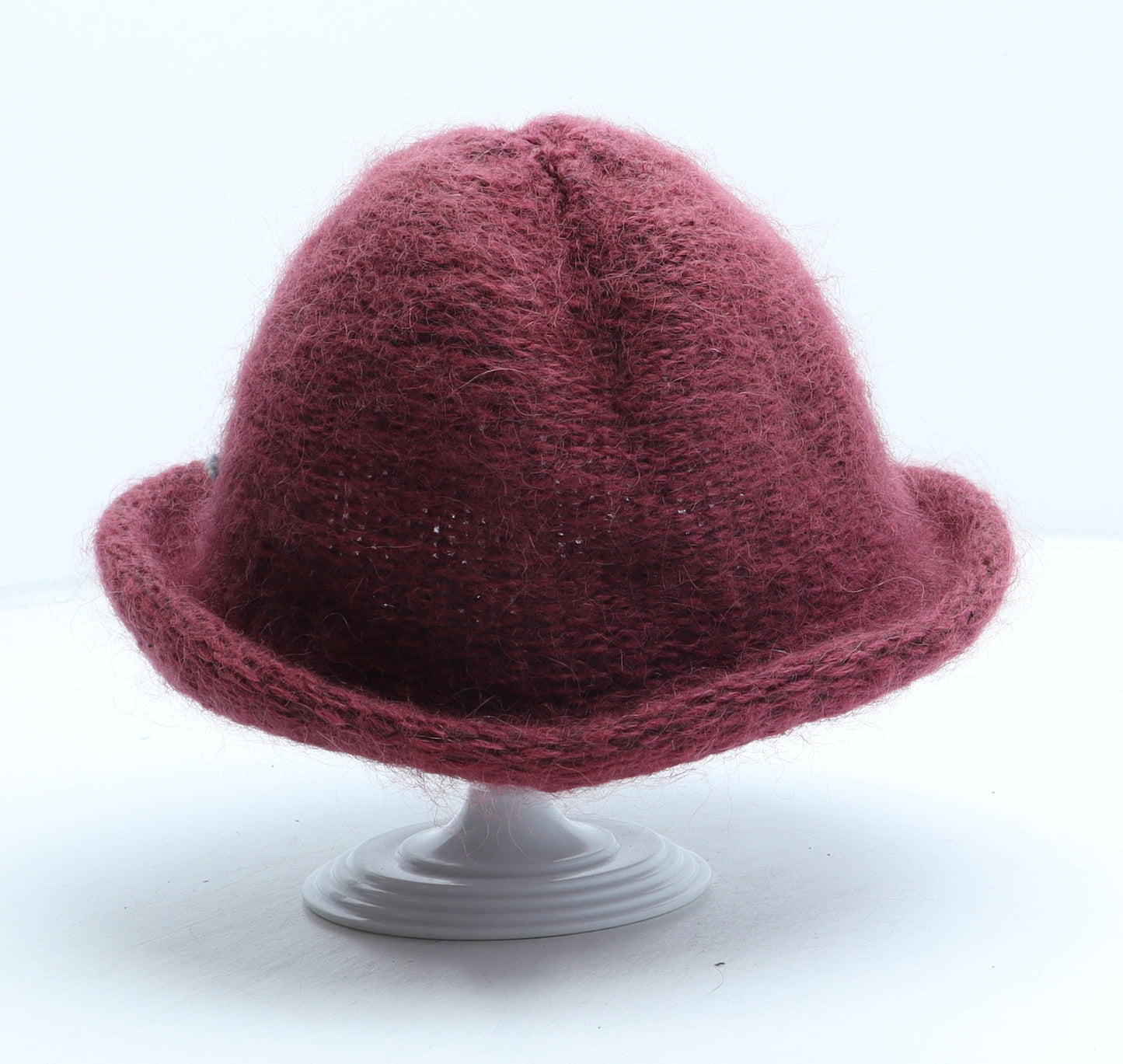 Preworn Womens Purple Wool Trilby One Size