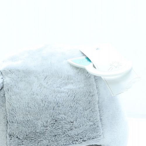 F&F Girls Grey Polyester Bonnet One Size - Bear ears