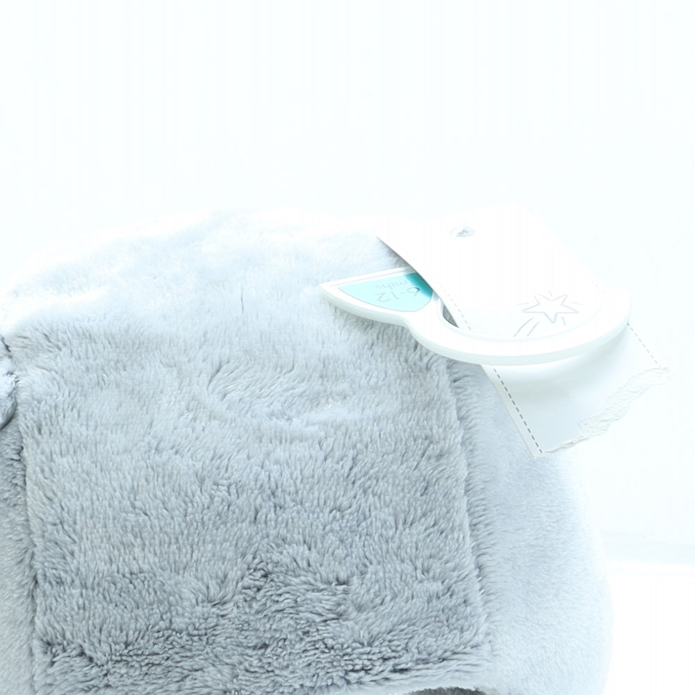 F&F Girls Grey Polyester Bonnet One Size - Bear ears