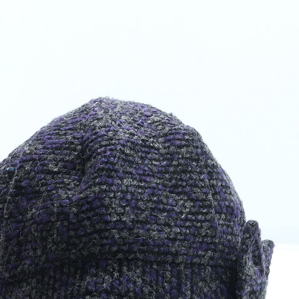 SheIn Womens Purple Polyester Bucket Hat One Size