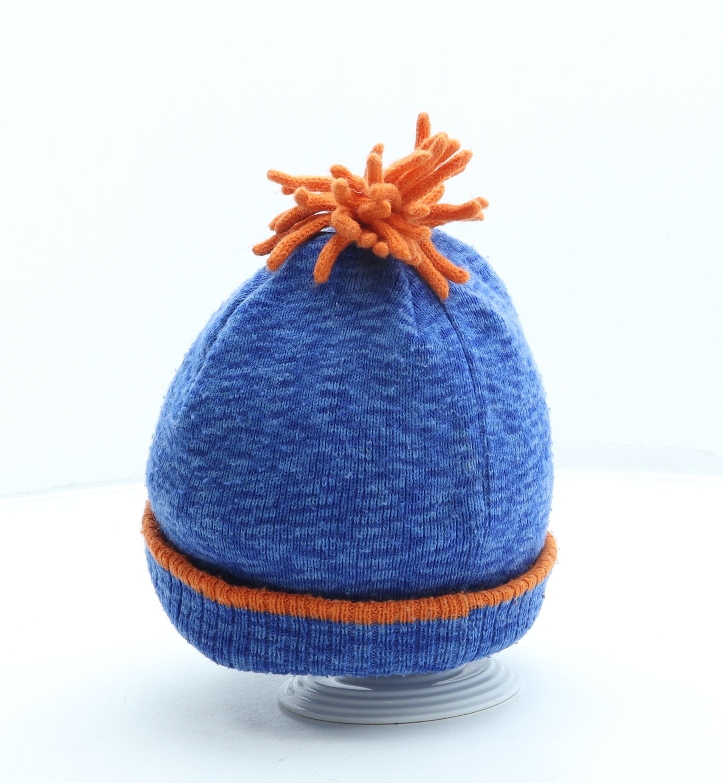 George Boys Blue Acrylic Bobble Hat One Size - Peppa Pig