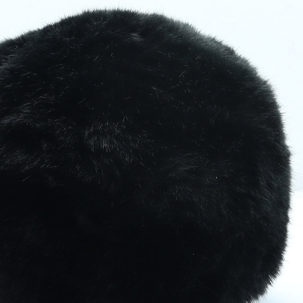 Atmosphere Womens Black Acrylic Cossack One Size - Faux Fur