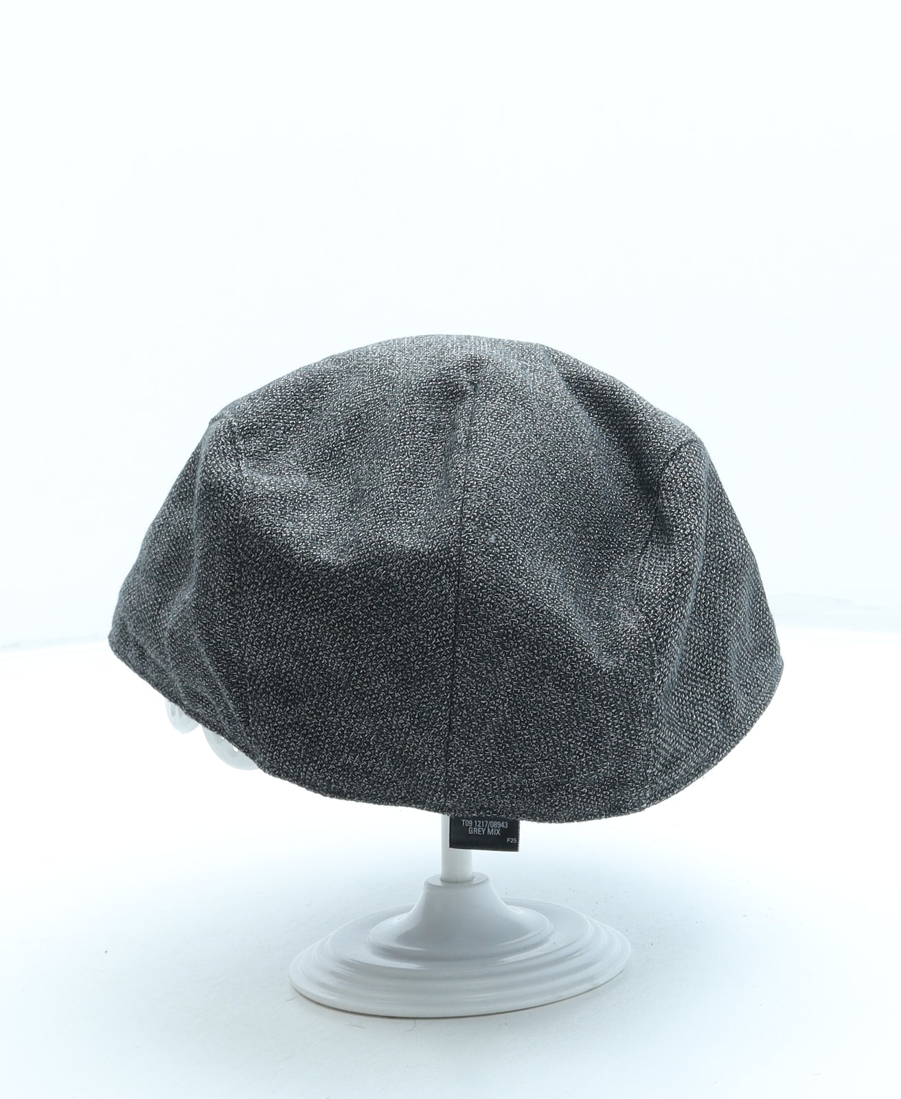 Marks and Spencer Mens Grey Polyester Flat Cap Size XL
