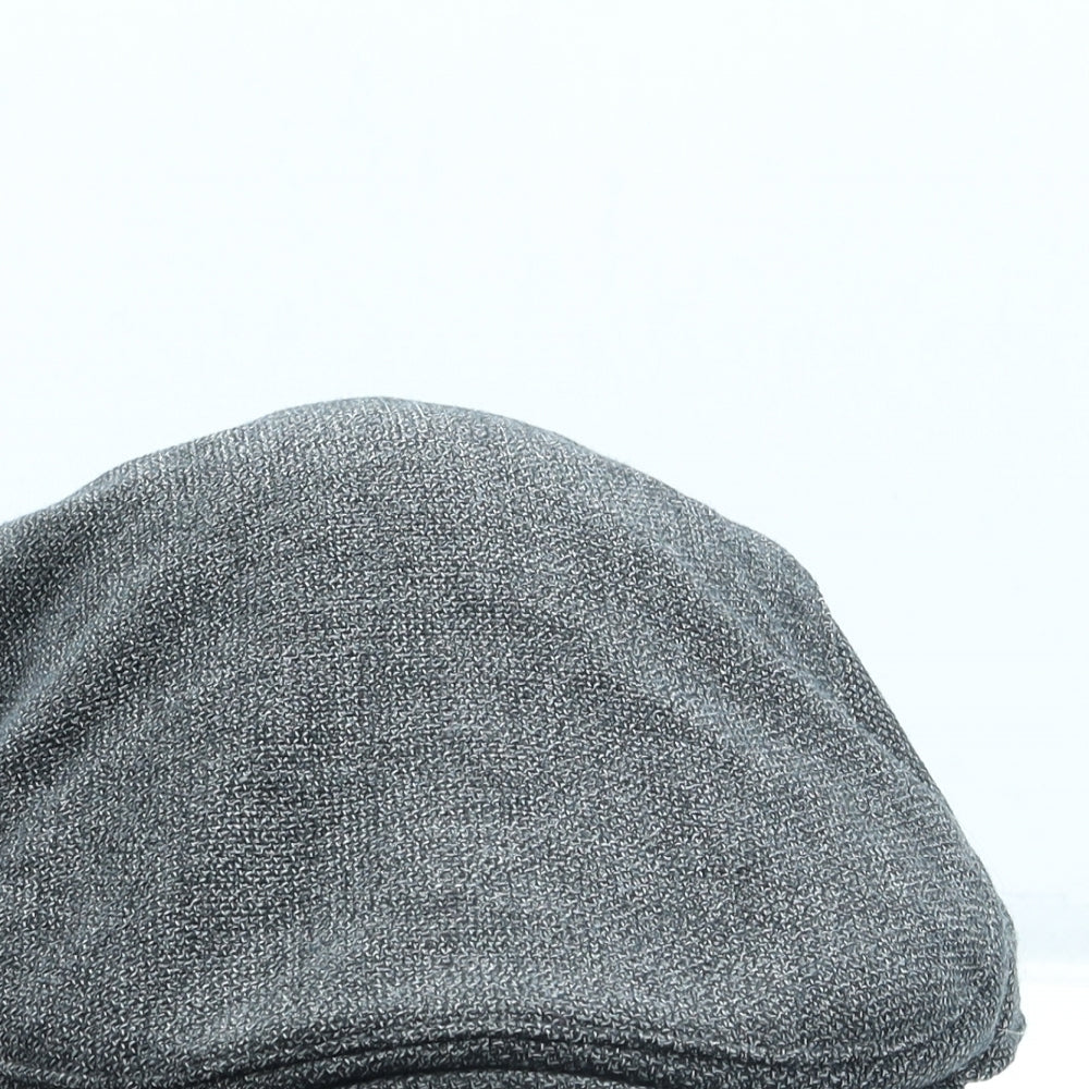 Marks and Spencer Mens Grey Polyester Flat Cap Size XL