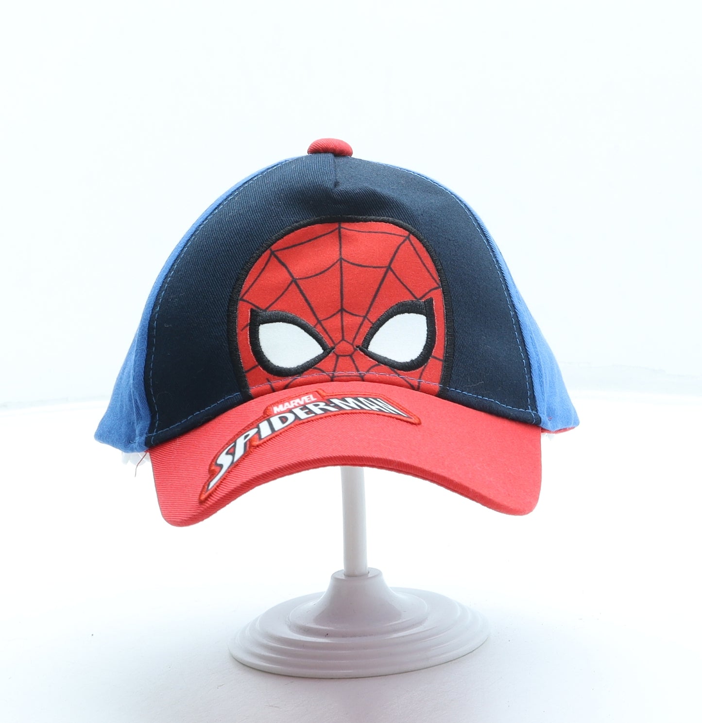 F&F Boys Red Cotton Baseball Cap One Size - Spiderman
