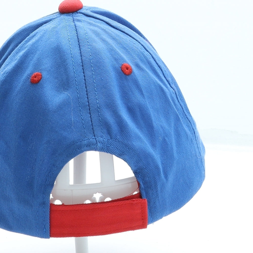 F&F Boys Red Cotton Baseball Cap One Size - Spiderman