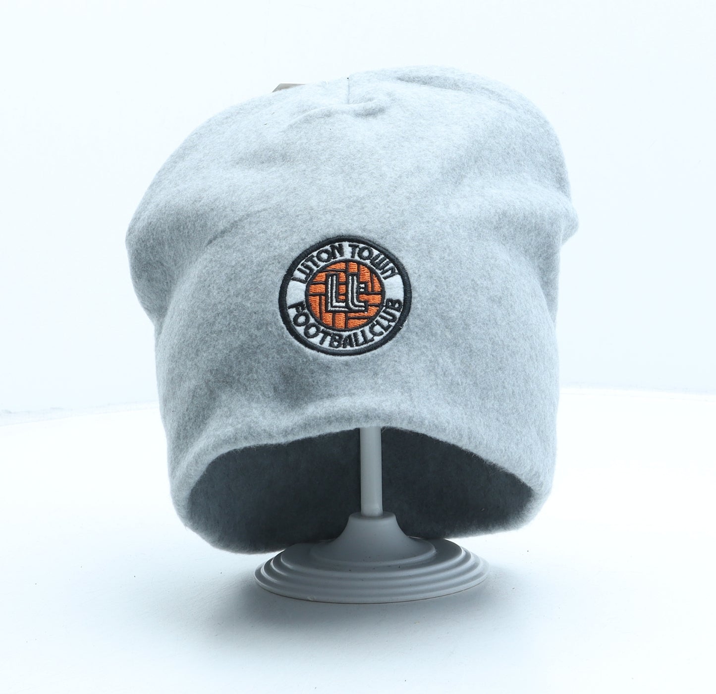 Luton Town FC Mens Grey Acrylic Beanie One Size