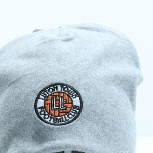Luton Town FC Mens Grey Acrylic Beanie One Size