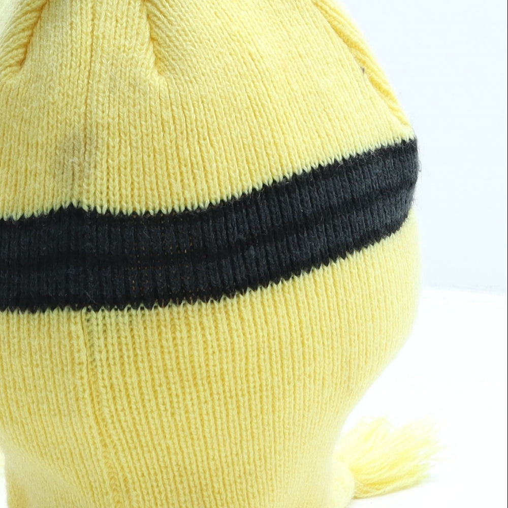 Despicable me Boys Yellow Acrylic Bonnet One Size - Minions
