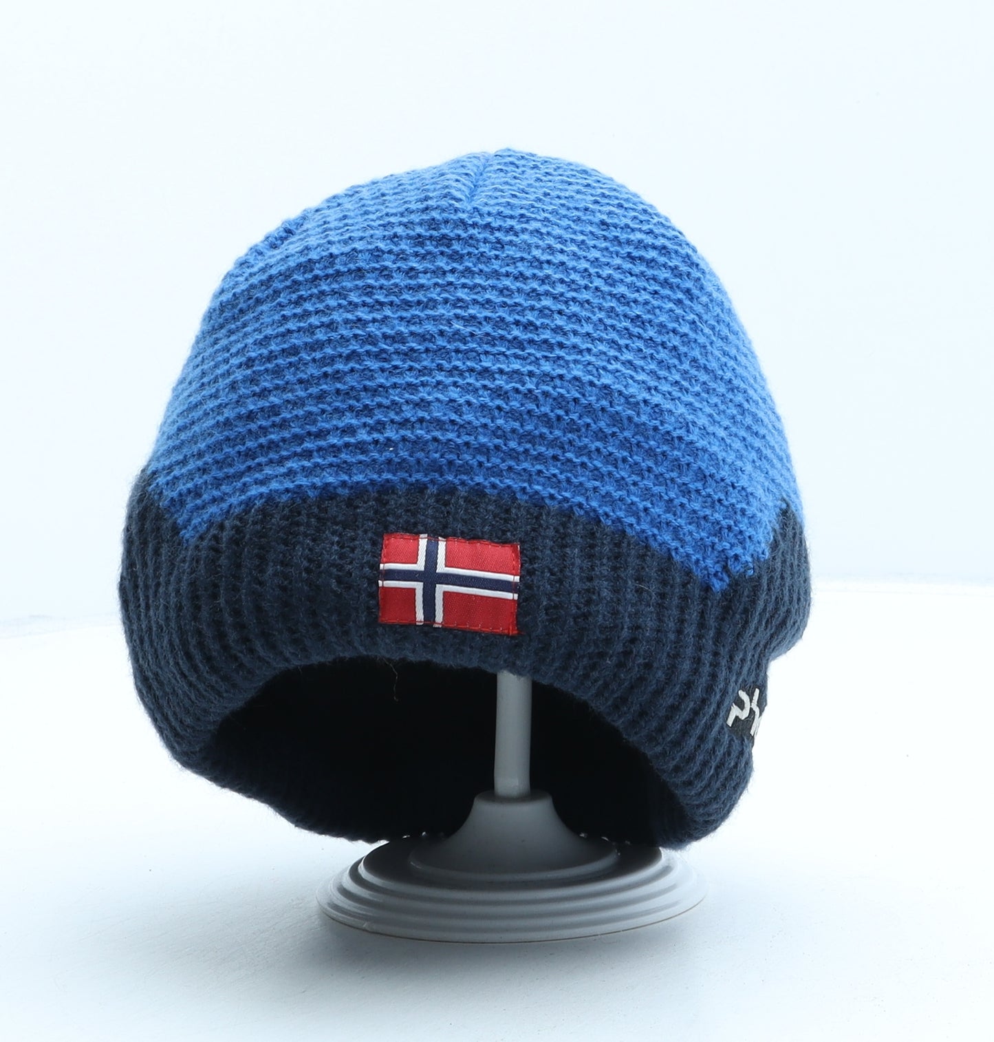 Phenix Boys Blue Acrylic Beanie One Size