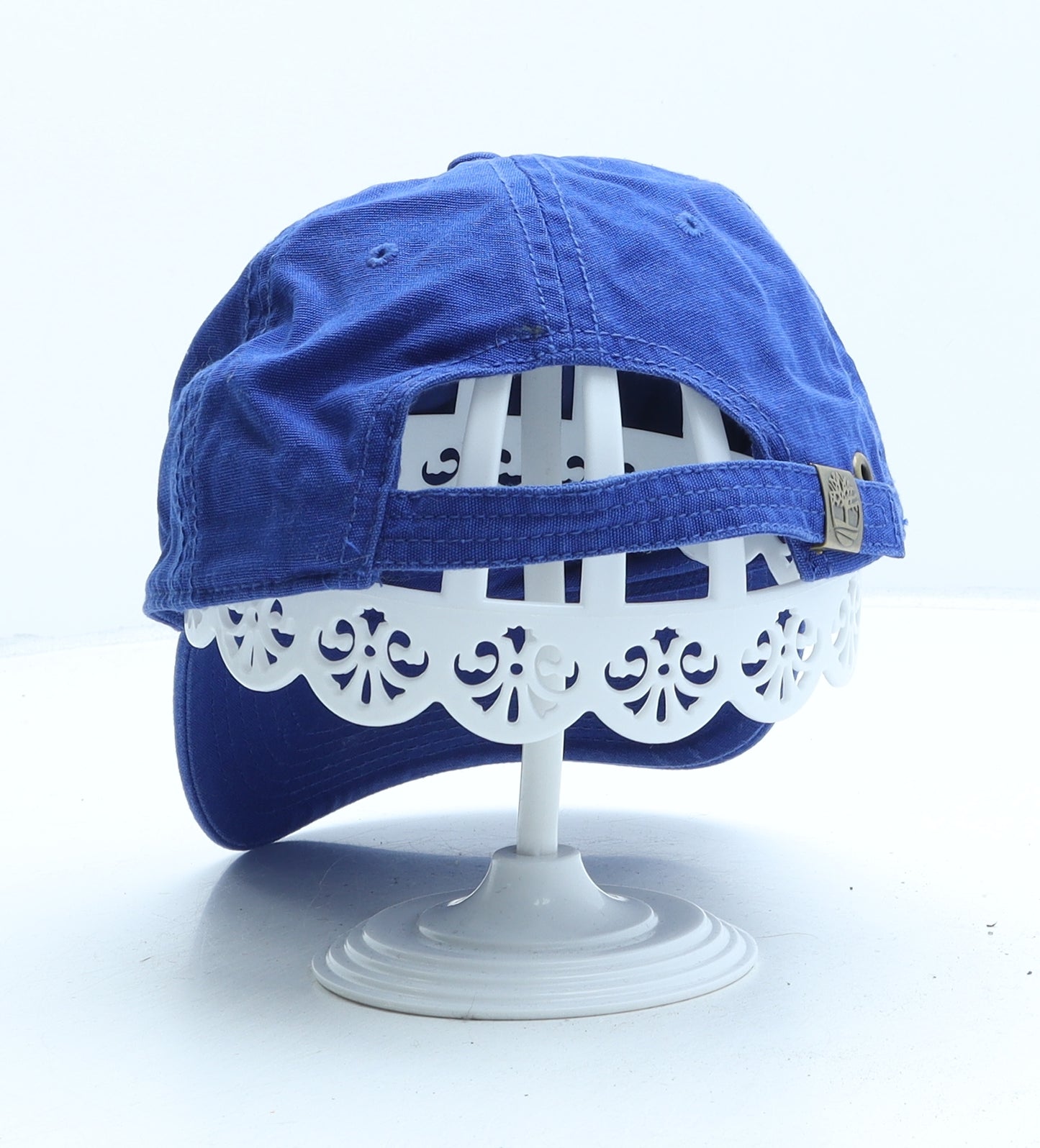 Timberland Mens Blue Cotton Baseball Cap One Size