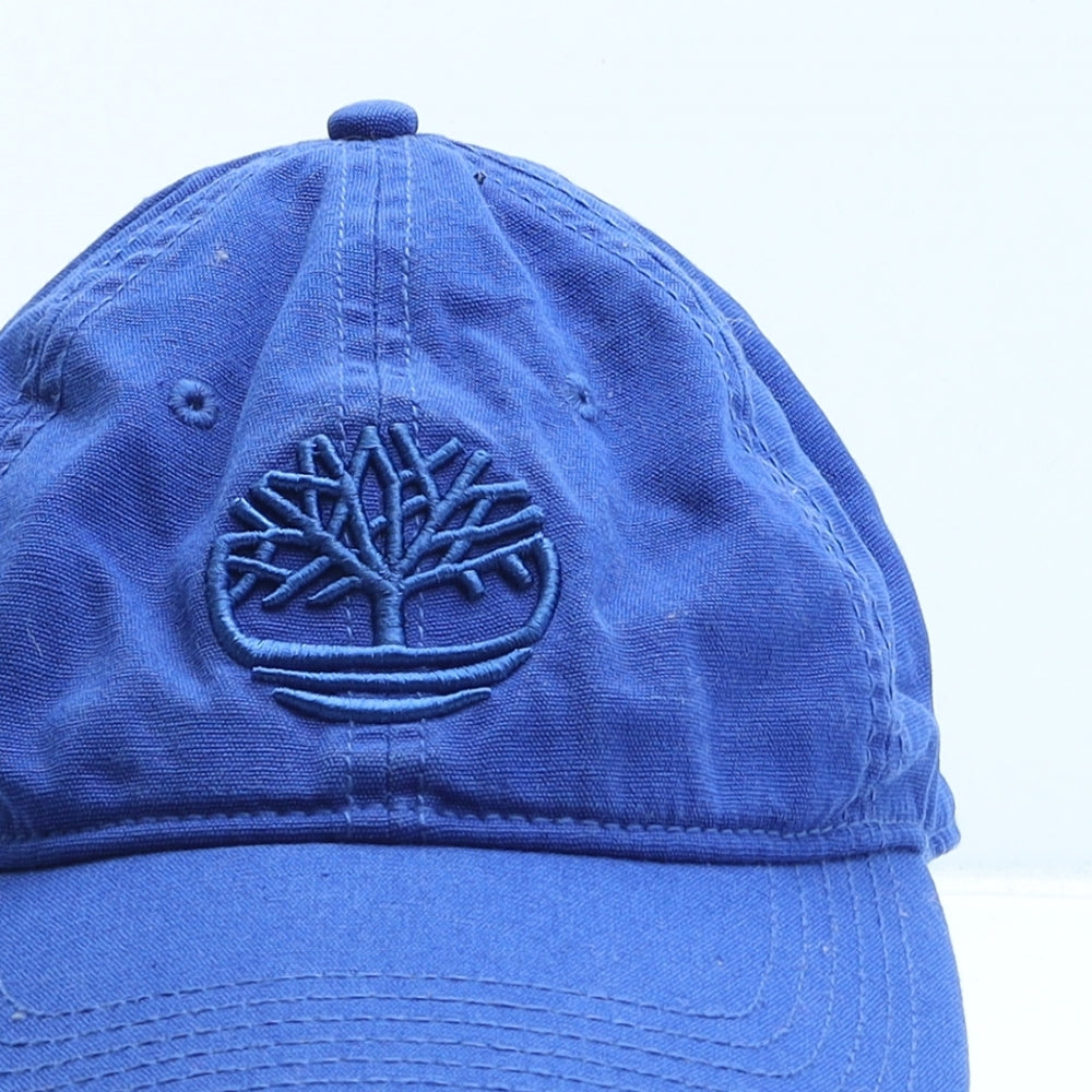 Timberland Mens Blue Cotton Baseball Cap One Size