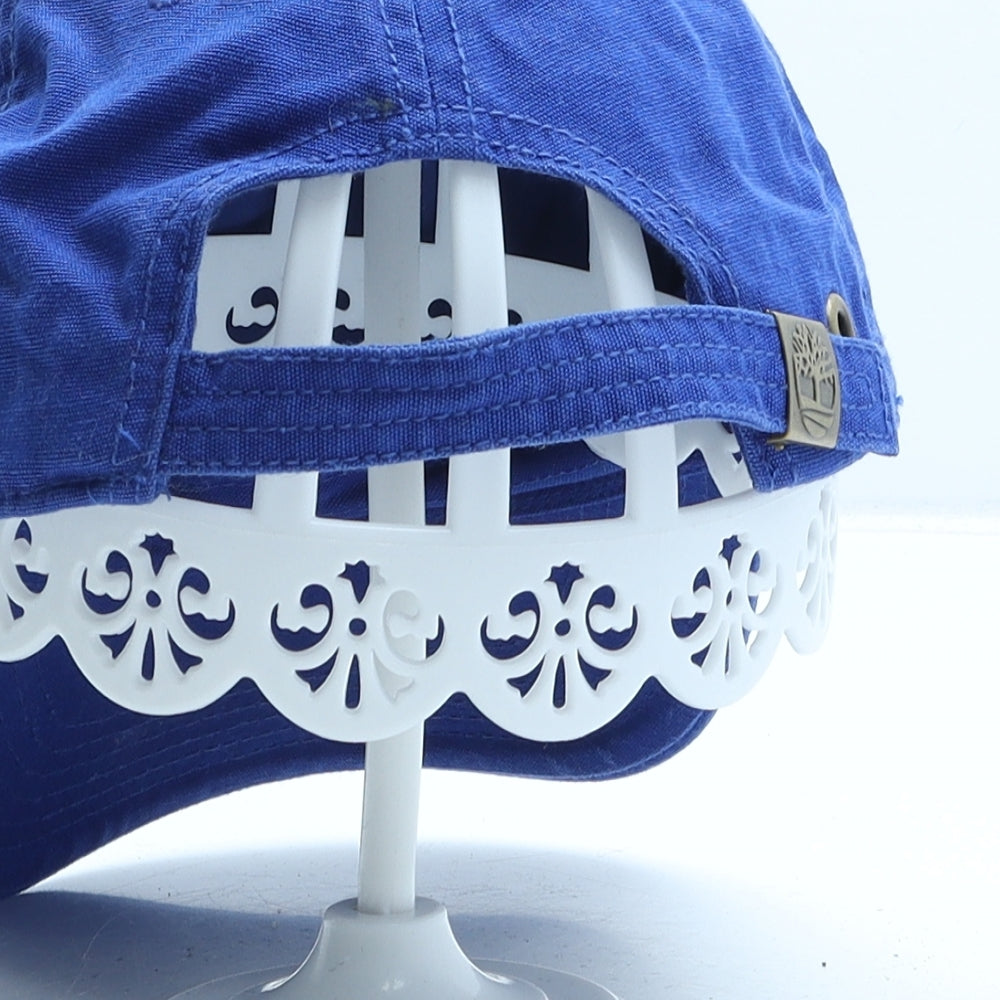 Timberland Mens Blue Cotton Baseball Cap One Size