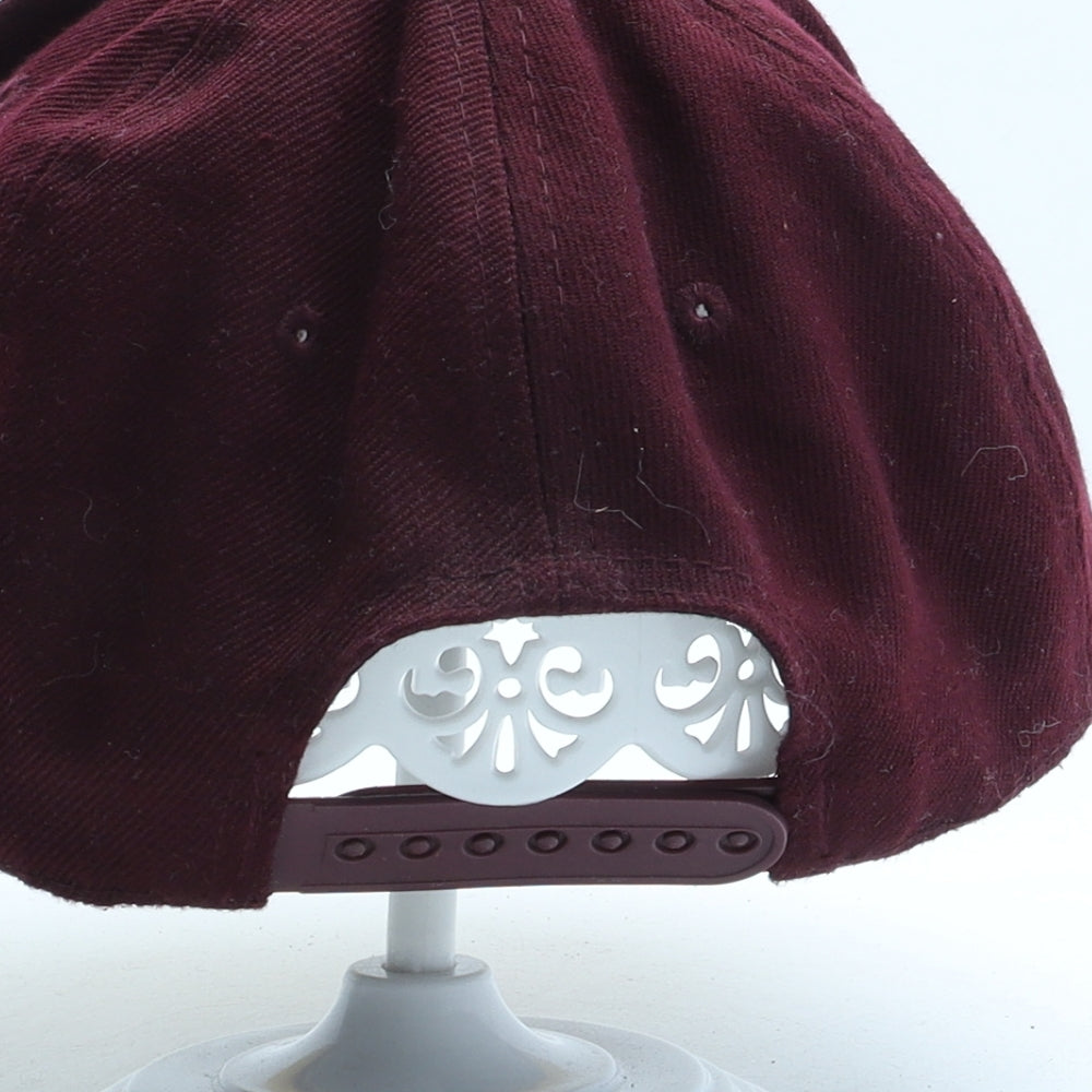 Twisted Soul Mens Red Polyester Snapback One Size