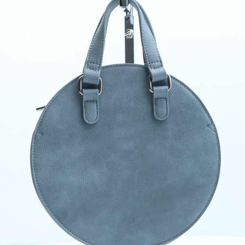 NEXT Womens Green Polyurethane Top Handle Bag Size Small